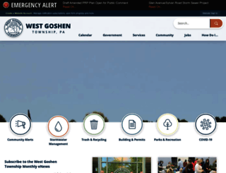 westgoshen.org screenshot