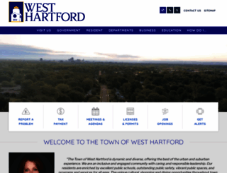 westhartfordct.gov screenshot