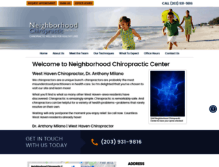 westhavenchiropractic.com screenshot