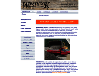 westhooksandandgravel.com screenshot