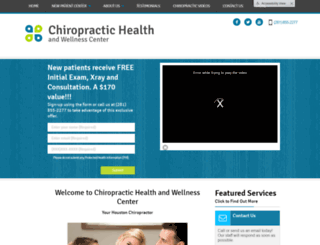 westhoustonkatychiro.com screenshot
