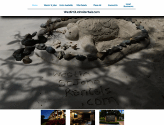 westinstjohnrentals.com screenshot