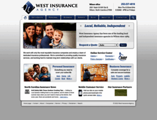 westinsurancenc.com screenshot