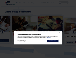westkredit.lv screenshot