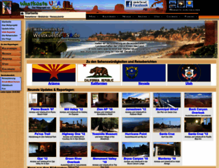 westkueste-usa.de screenshot