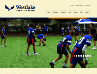 westlakechristianschool.org screenshot