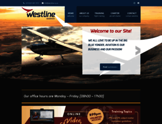 westline.co.za screenshot