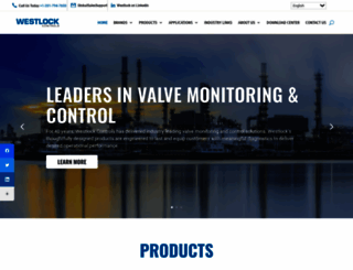 westlockcontrols.com screenshot