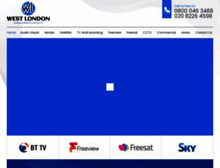 westlondonaerials.co.uk screenshot