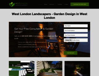 westlondonlandscapers.co.uk screenshot