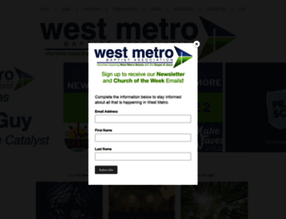 westmetrobaptist.com screenshot