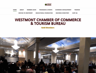 westmontchamber.com screenshot