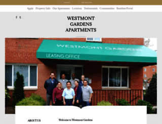 westmontgardens.net screenshot