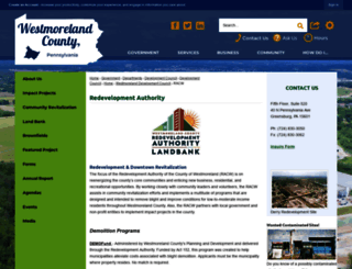 westmorelandredevelopment.com screenshot