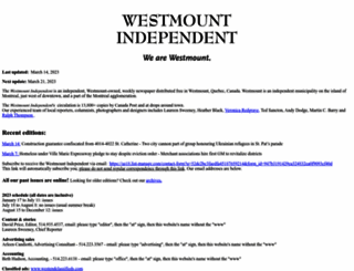 westmountindependent.com screenshot