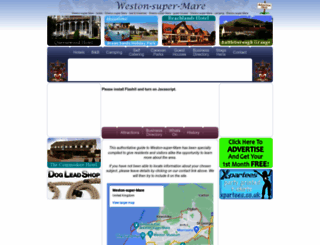 weston-super-mare.com screenshot