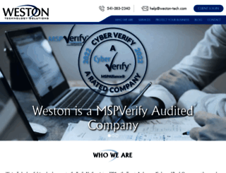 weston-tech.com screenshot
