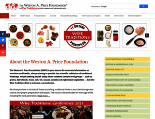 westonaprice.com screenshot