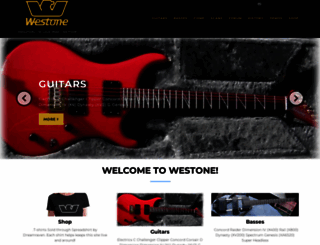 westoneguitars.net screenshot