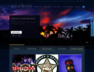 westonfl.org screenshot