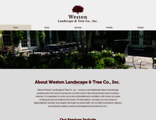westonlandscape.com screenshot