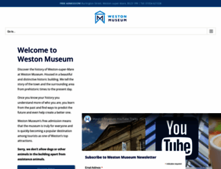 westonmuseum.org screenshot