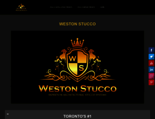 westonstucco.com screenshot