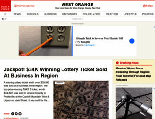 westorange.dailyvoice.com screenshot