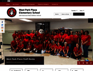westparkplacees.org screenshot
