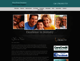 westpointdentistry.com screenshot