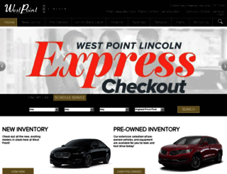 westpointlincoln.com screenshot