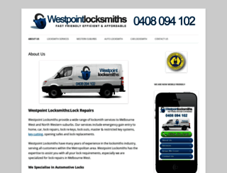 westpointlocksmiths.com.au screenshot
