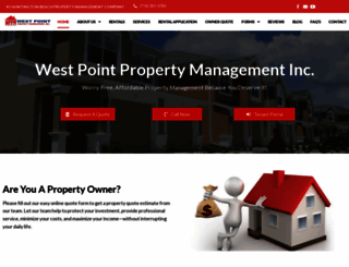 westpointproperty.com screenshot