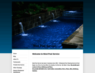 westpoolservice.com screenshot