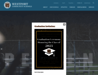 westportschools.org screenshot