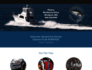 westportsportfishing.com screenshot