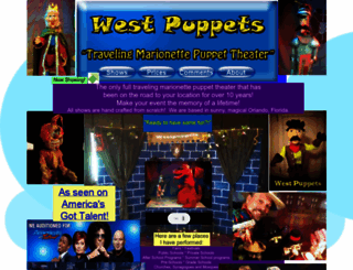 westpuppets.com screenshot