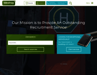 westrayrecruitment.co.uk screenshot