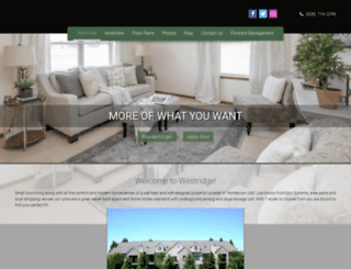 westridgeapartmentsverona.com screenshot