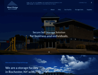 westridgestorage.com screenshot