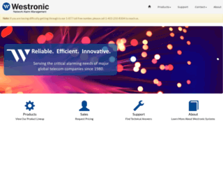 westronic.com screenshot