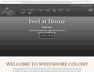 westshorecolony.com screenshot