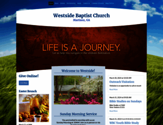 westsidebaptist.us screenshot