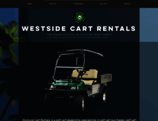 westsidecartrentals.com screenshot