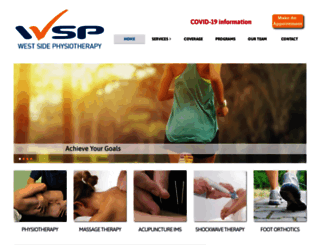 westsidephysiotherapy.com screenshot