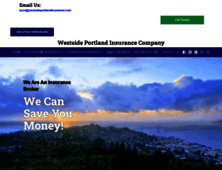 westsideportlandinsurance.com screenshot