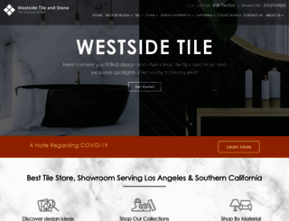 westsidetile.com screenshot