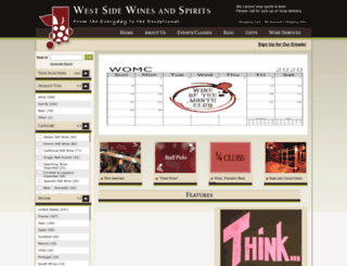 westsidewines.com screenshot