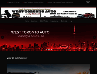 westtorontoauto.com screenshot