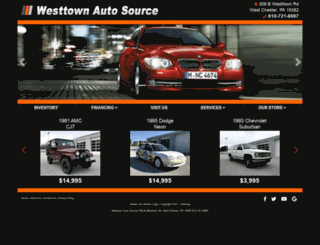 westtownautosource.com screenshot